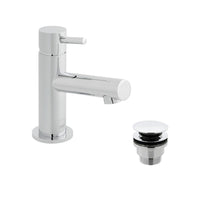 Vado Zoo Mini Mono Basin Mixer Tap With Universal Waste - Chrome