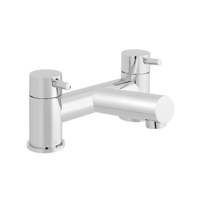Vado Zoo Deck Mounted Bath Filler Tap Excluding Waste - Chrome