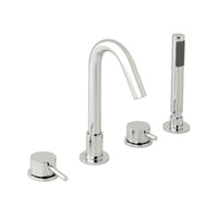 Vado Zoo 4 Hole Bath Shower Mixer Tap - Chrome