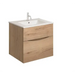 Crosswater Glide II Vanity Unit with Two Drawers and Ceramic