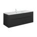 Crosswater Glide II Vanity Unit with Two Drawers and Ice 