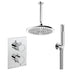 Crosswater MPRO Dual Outlet Shower Set with Rain Head and 